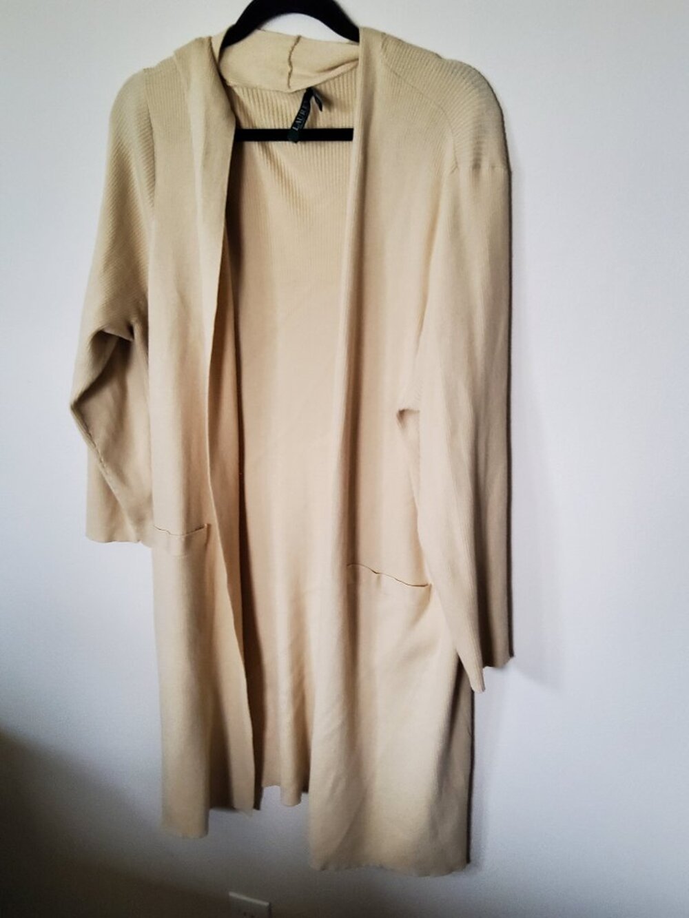 Lauren Ralph Lauren Creme Duster Plus size 3X